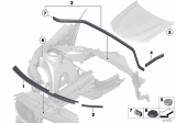 Diagram for 2014 BMW X3 Weather Strip - 51767234367