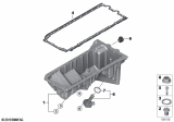 Diagram for 2016 BMW 640i Gran Coupe Oil Pan - 11137556663