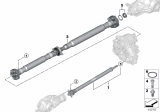 Diagram for BMW 540i xDrive Drive Shaft - 26108685955