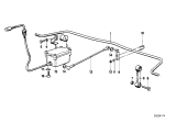 Diagram for 1997 BMW 850Ci Sway Bar Bracket - 33551129195