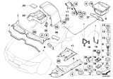 Diagram for BMW 335is Body Mount Hole Plug - 51357019030