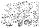 Diagram for BMW M5 Steering Column Cover - 51457034117