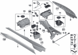 Diagram for BMW 650i Cup Holder - 51169227719