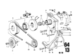 Diagram for 1974 BMW Bavaria A/C Clutch - 64521366138