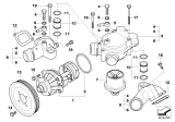 Diagram for 2010 BMW M3 Thermostat - 11537836155