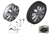 Diagram for BMW i3 Alloy Wheels - 36116856898