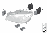 Diagram for 2015 BMW 740Li Light Control Module - 63117316181