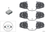 Diagram for 2020 BMW 530e Cruise Control Switch - 61316819912