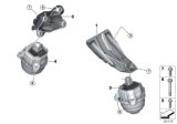 Diagram for BMW M760i xDrive Motor And Transmission Mount - 22116866155