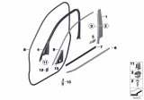 Diagram for BMW Window Channel - 51337205717