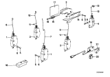 Diagram for 1985 BMW 535i Door Lock Actuator - 51261375954