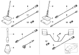 Diagram for 2005 BMW 320i Antenna Cable - 84320143621