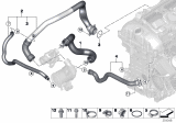 Diagram for BMW X6 Cooling Hose - 11537649409