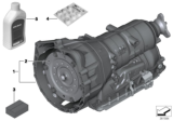 Diagram for BMW 740Li Torque Converter - 24407584541