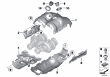 Diagram for 2015 BMW M6 Exhaust Heat Shield - 11657843233