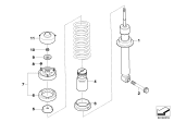 Diagram for 2005 BMW 645Ci Shock And Strut Mount - 33506779618