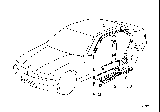 Diagram for 1996 BMW 318i Door Seal - 51221960668