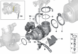 Diagram for 2015 BMW 740Ld xDrive Exhaust Flange Gasket - 18307803853