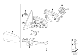 Diagram for 2014 BMW X6 Side View Mirrors - 51167181179