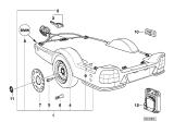 Diagram for BMW 740i Wheel Cover - 36131094780