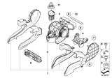 Diagram for 2012 BMW X5 A/C Switch - 64119215515