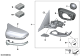 Diagram for 2020 BMW M5 Side View Mirrors - 51168071174