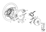 Diagram for 2002 BMW 530i Steering Wheel - 32306770420