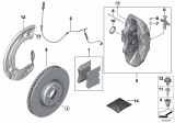 Diagram for BMW X5 Brake Caliper - 34116891287