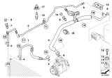 Diagram for BMW 525xi A/C Hose - 64536920356