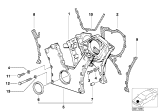 Diagram for 1999 BMW 750iL Timing Cover - 11141702168