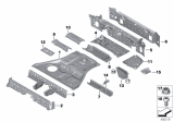 Diagram for 2020 BMW X6 Floor Pan - 41007947327