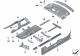 Diagram for 2019 BMW 330i Floor Pan - 41007487120