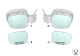Diagram for 2009 BMW X3 Side View Mirrors - 51163454949