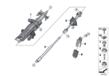 Diagram for 2020 BMW X6 Steering Shaft - 32306871958