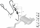 Diagram for 2012 BMW 335i xDrive EGR Vacuum Solenoid - 18307604055