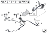 Diagram for 2014 BMW X5 Power Steering Hose - 32416855258