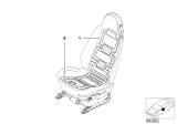 Diagram for BMW Seat Heater Pad - 52108413883