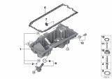 Diagram for 2010 BMW X6 Oil Pan - 11137560308