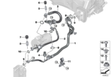 Diagram for BMW 740e xDrive A/C Liquid Line Hoses - 64539309004