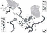 Diagram for 2015 BMW X5 Radiator Hose - 11538511761