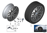 Diagram for BMW M235i xDrive Alloy Wheels - 36116796221