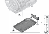 Diagram for BMW X4 Transmission Pan - 24347544930