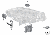 Diagram for 2020 BMW M340i xDrive Light Control Module - 63118737146