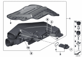 Diagram for 2013 BMW 750i Air Filter Box - 13717601905