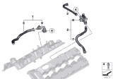 Diagram for BMW 760Li PCV Valve Hose - 11158652297