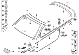 Diagram for 2010 BMW 335i xDrive Mirror Cover - 51337153796