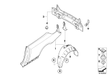 Diagram for 2012 BMW M3 Fender Splash Shield - 51718044647