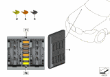 Diagram for BMW 330i xDrive Fuse Box - 61355A03F58