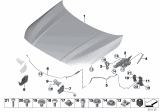 Diagram for BMW M235i xDrive Gran Coupe Hood Cable - 51237467657