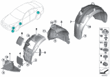 Diagram for BMW M760i xDrive Fender Splash Shield - 51757347023